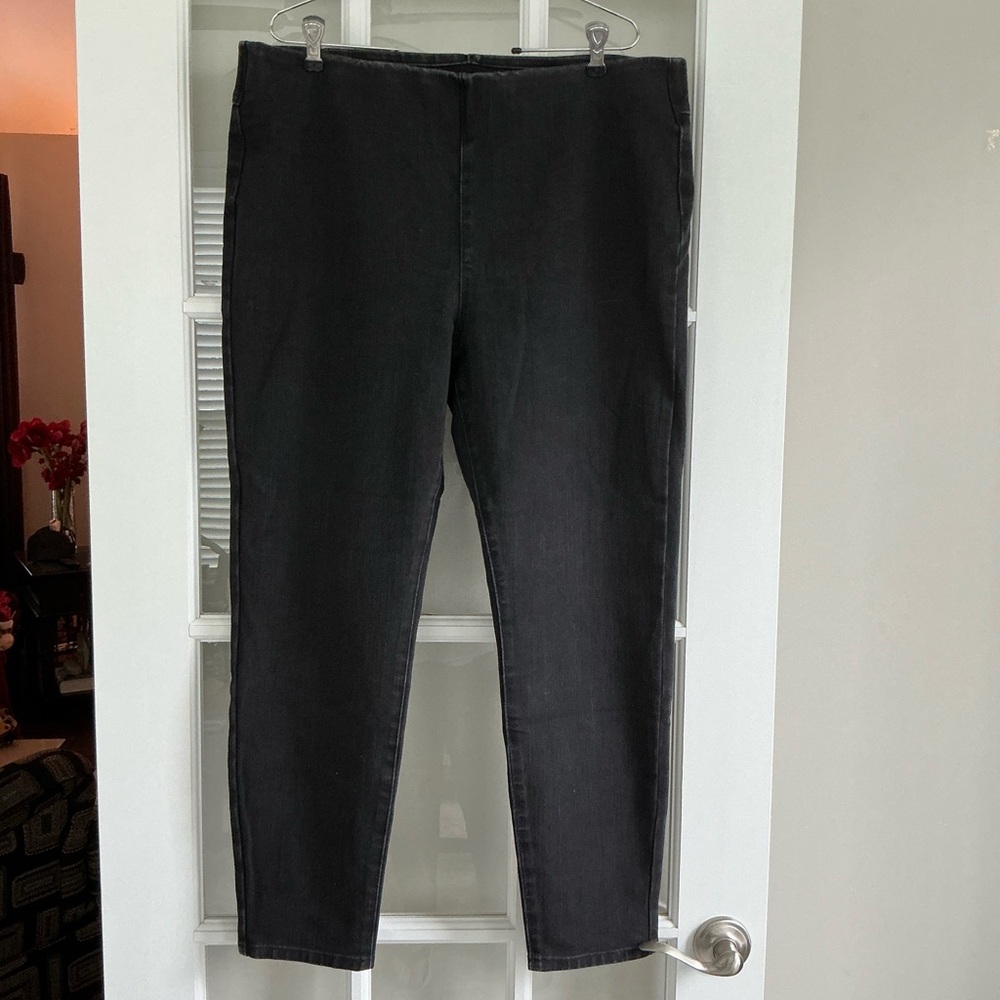 Soft Surroundings pull on ankle pant EUC